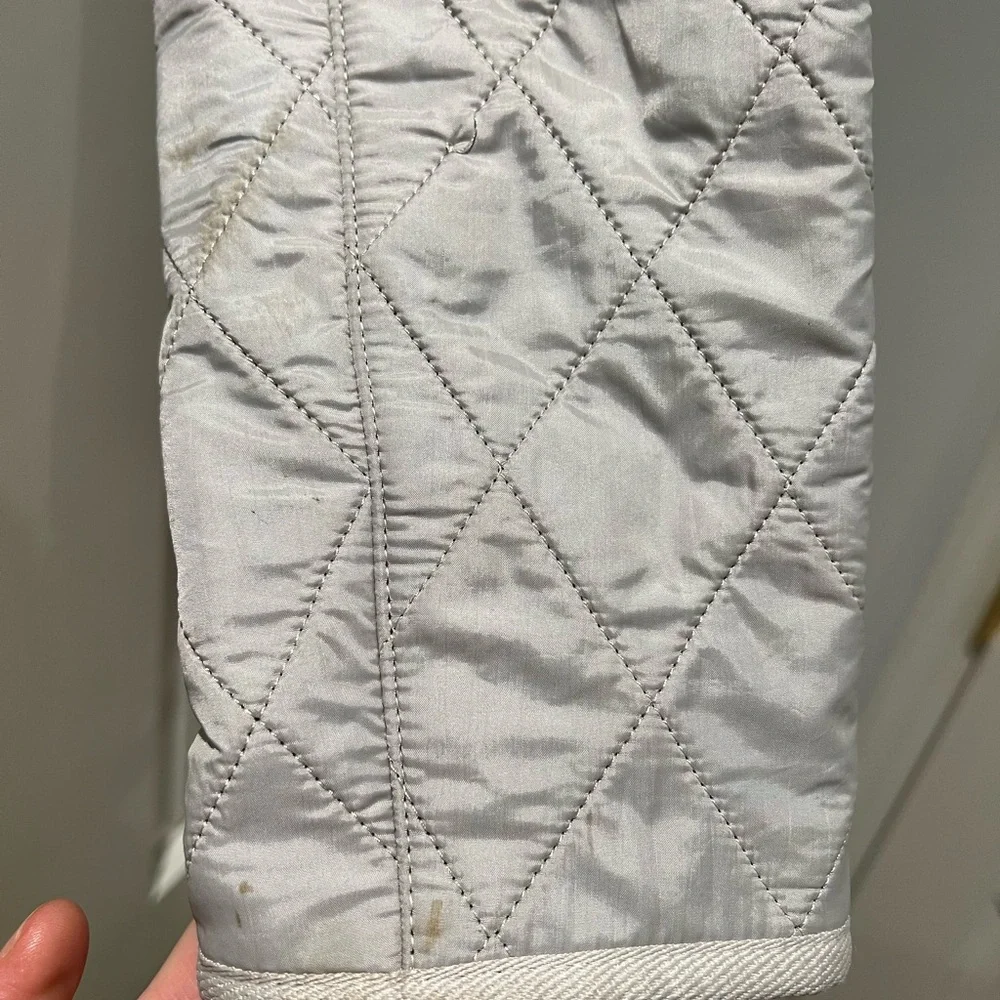 Barbour Women's Cavalry Polarquilt Jacket - Cream - Picture 4 of 8